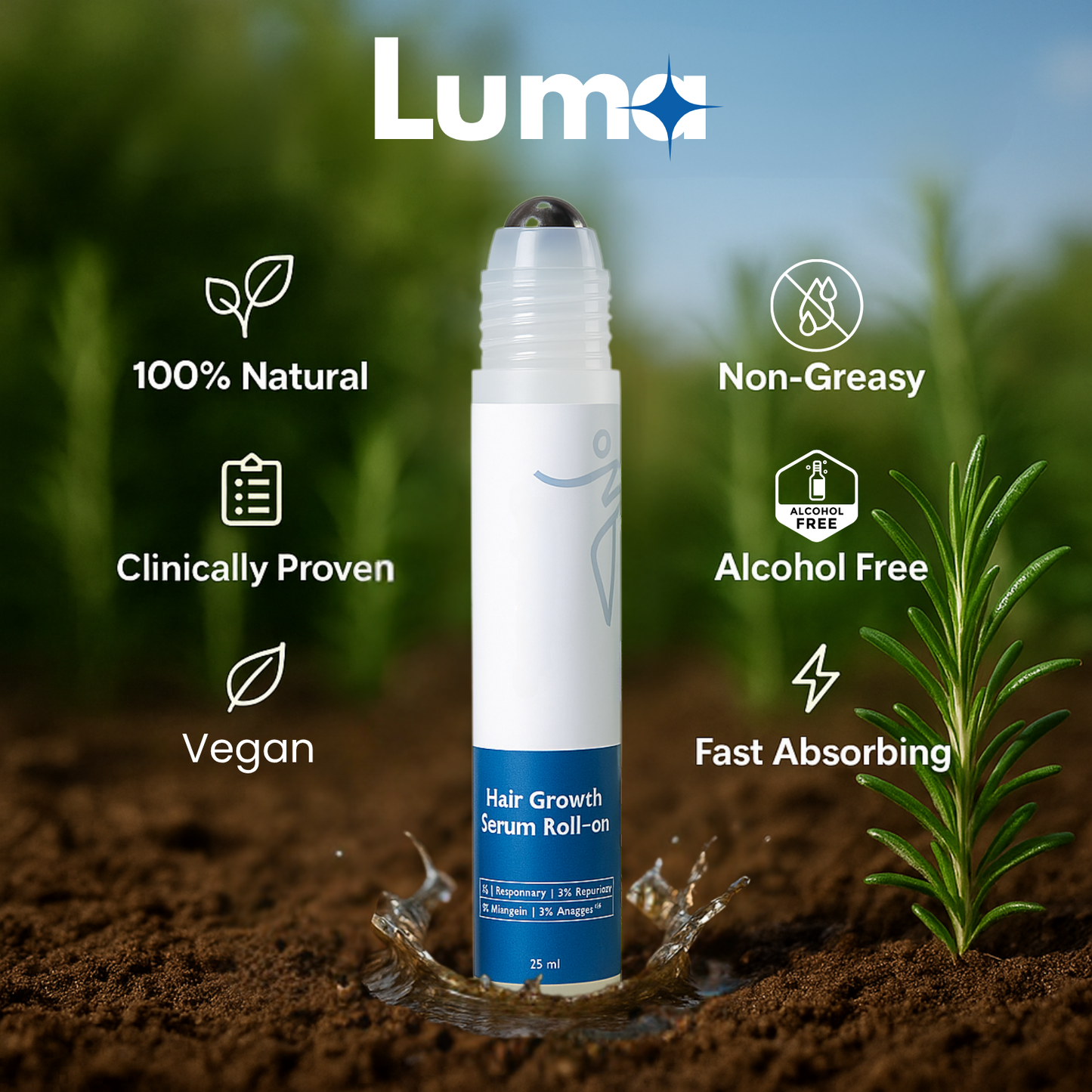 Hair Growth Roll-On